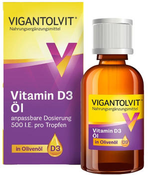 Wick Vigantolvit Vitamin D3 500 I.E. Tropfen &Ouml;l (10ml)