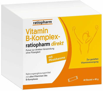 ratiopharm VItamin B Komplex direkt Pulver (2 x 40 Stk.)