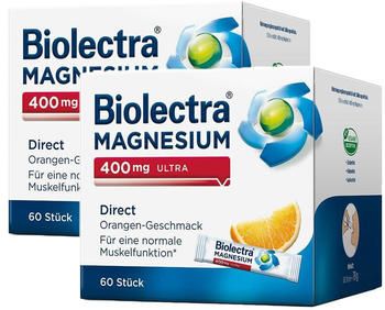 Hermes Biolectra Magnesium 400 mg ultra Direct Orange (2x60 Stk.)