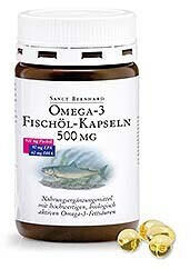 Kr&auml;uterhaus Sanct Bernhard Omega-3 Fisch&ouml;l-Kapseln 500mg (120 Stk.)