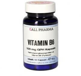 Hecht Pharma Vitamin B6 100mg GPH Kapseln (60 Stk.)