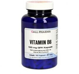 Hecht Pharma Vitamin B6 100mg GPH Kapseln (180 Stk.)