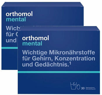 Orthomol Mental Granulat + Kapseln (2 x 30 Stk.)