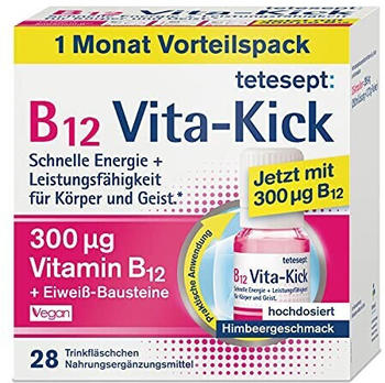 Tetesept B12 Vita-Kick 300&micro;g Trinkfl&auml;schchen (28 Stk.)