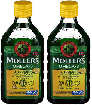 Möllers Omega-3 Zitronengeschmack (2 x 250ml)