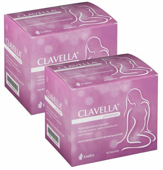 Exeltis Clavella Premium Beutel (2x60x2,1g)