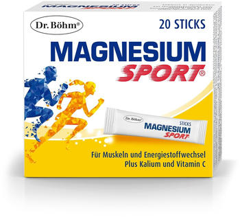 Dr. Böhm Magnesium Sport Sticks (20 Stk.)