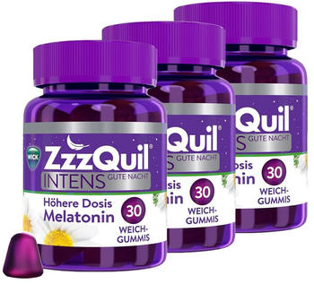 Wick ZzzQuil Gute Nacht Intens Weingummis (3x30 Stk.)