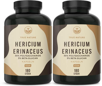 True Nature Hericium Erinaceus Kapseln (2x180 Stk.)