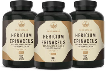 True Nature Hericium Erinaceus Kapseln (3x180 Stk.)