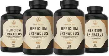 True Nature Hericium Erinaceus Kapseln (4x180 Stk.)
