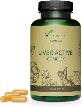 Vegavero Liver Active Complex Kapseln (90 Stk.)