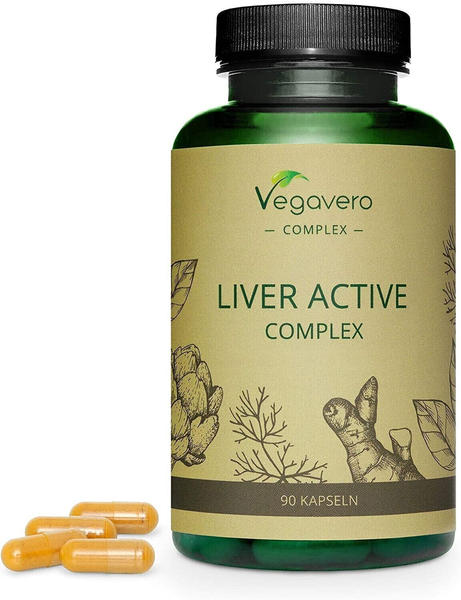 Vegavero Liver Active Complex Kapseln (90 Stk.)