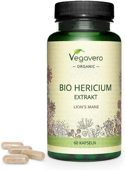 Vegavero Bio Hericium Extrakt Kapseln (60 Stk.)
