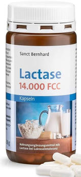 Kräuterhaus Sanct Bernhard Lactase 14.000 FCC Kapseln (150 Stk.)