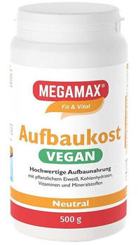 Megamax Aufbaukost Vegan Neutral Pulver (500g)