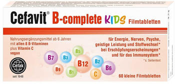 Cefak KG Cefavit B-complete Kids Filmtabletten (60 Stk.)
