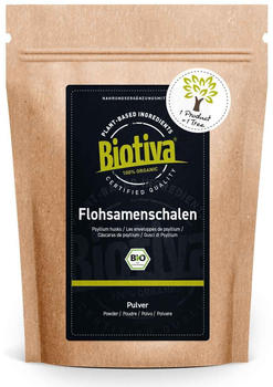 Biotiva Flohsamenschalen Pulver Bio (1000g)