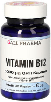 Hecht Pharma Vitamin B12 5000µg GPH Kapseln (30 Stk.)