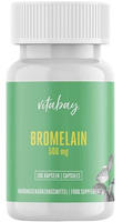 PZN-DE 18210028, Bromelain 500 mg 1200 F.I.P aus Ananas vegan Kapseln Inhalt:...