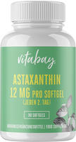PZN-DE 18377739, Vitabay CV Astaxanthin 12 mg Softgel-Kapseln Mikroalge vegan...