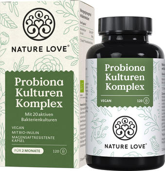 Nature Love Probiona Kulturen Komplex Kapseln (120 Stk.)