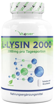 Vit4ever L-Lysin 2000 Tabletten (365 Stk.)