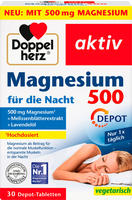 Doppelherz Magnesium 500 Nacht DEPOT 30 St