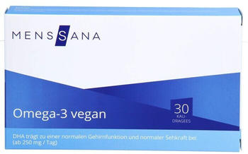 MensSana Omega-3 vegan Kaudragees (30 Stk.)