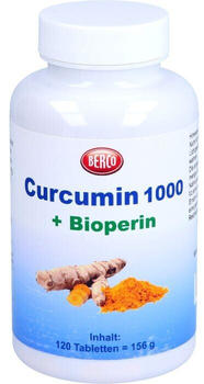 Berco Curcumin 1000+ Bioperin Tabletten (120Stk.)