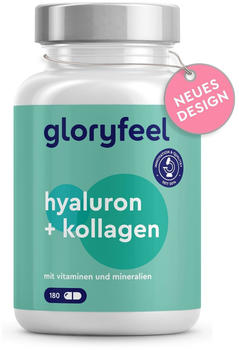 GloryFeel Hyaluron+ Kollagen Kapseln (180 Stk.)