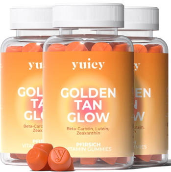 yuicy Golden Tan Vitamin Gummies (180 Stk.)