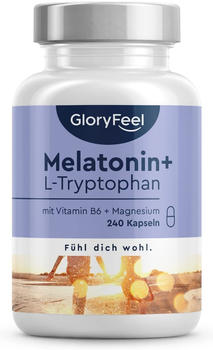 GloryFeel Melatonin+ L-Tryptophan Kapseln (240 Stk.)