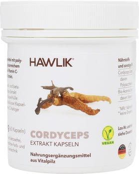 Hawlik Cordyceps Raupenpilz Extrakt Kapseln (60 Stk.)