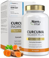 Curcuma Ingwer Plus | Kurkuma Kapseln hochdosiert 90 St
