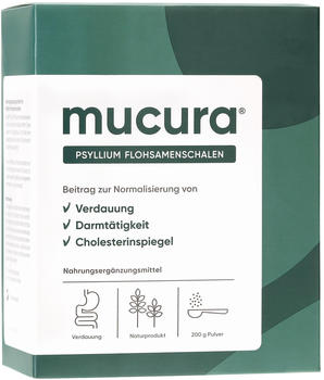 Trio Pharma Mucura Flohsamenschalen Pulver (200 g)