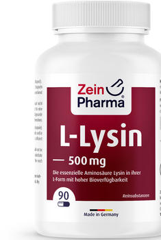 ZeinPharma L-Lysin 500 mg Kapseln (90 Stk.)