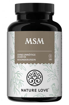 Nature Love MSM mit Vitamin C Tabletten (180 Stk.)