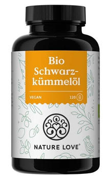 Nature Love Bio Schwarzk&uuml;mmel&ouml;l Kapseln (120 Stk.)