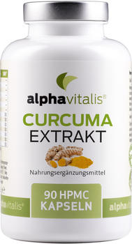 Alphavitalis Curcuma Extrakt Kapseln (90 Stk.)