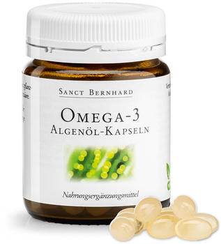 Kr&auml;uterhaus Sanct Bernhard Omega-3 Algen&ouml;l-Kapseln (60 Stk.)