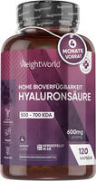 WeightWorld Hyalurons&auml;ure Kapseln 120 St