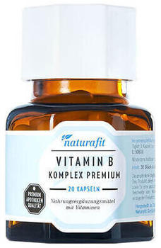 Naturafit Vitamin B Komplex Premium Kapseln (20 Stk.)