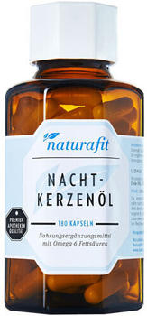 Naturafit Nachtkerzenoel + Vitamin E Kapseln (180 Stk.)