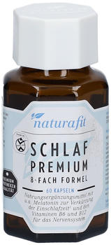 Naturafit Schlaf Premium 8-fach Formel Kapseln