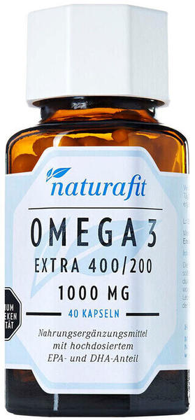 Naturafit Omega 3 Extra 400/200 1000mg Kapseln (40 Stk.)
