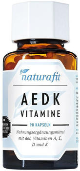 Naturafit Aedk Vitamine Kapseln (90 Stk.)