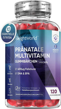 Weight World Pränatale Multivitamin Gummibärchen (120 Stk.)
