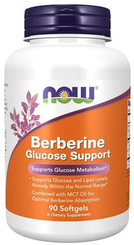 Now Foods Berberin Glukose Support Weichkapseln (90 Stk.)