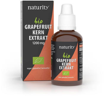 Botanicy Naturity Grapefruitkern-Extrakt 1200mg + Vitamin C Tropfen (100ml)